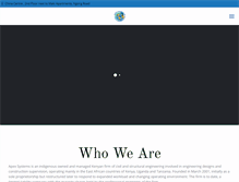 Tablet Screenshot of apexsystemsconsulting.com